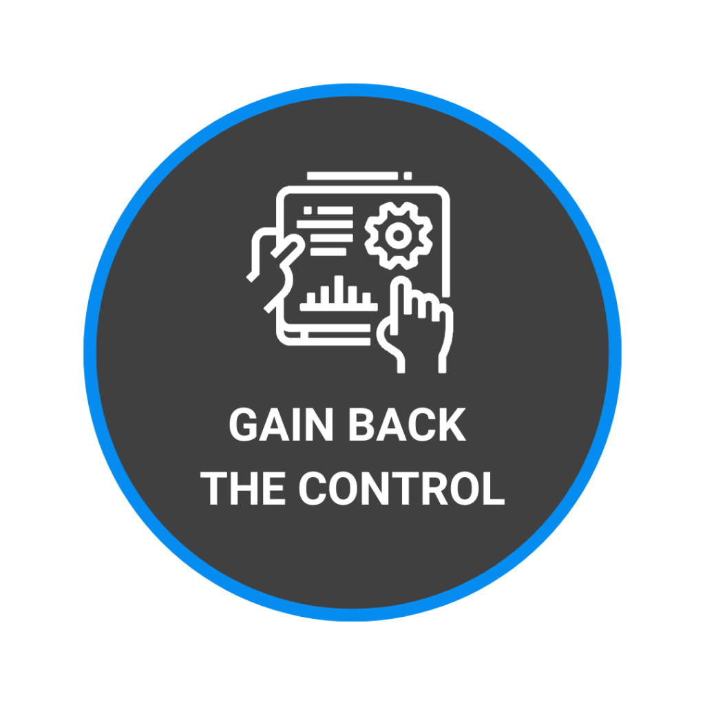 gain back the control